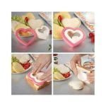 Heart Shaped Sandwich Mould (Set Of 2)