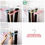 Hook Organizer Belt, Tie Storage Hanger