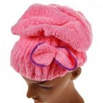 Microfiber Magic Hat Cap Hair Towel