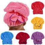 Microfiber Magic Hat Cap Hair Towel