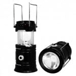 Solar LED Torch Rechargeable Camping Lantern