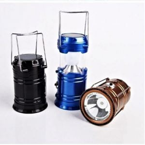 Solar LED Torch Rechargeable Camping Lantern