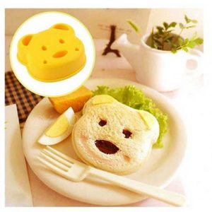 Teddy Bear Shaped Sandwich Mould