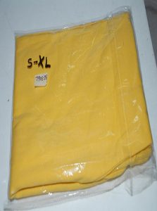 Yellow Color 4 Way Cotton Lycra Ankle length Leggings