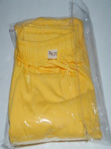 Yellow Color 4 Way Cotton Lycra Churidar Leggings
