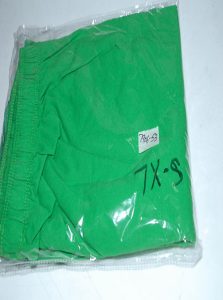 Green Color 4 Way Cotton Lycra Churidar Leggings