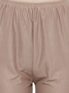 Brown Color Women Brown White Printed Nightwear Pajama Loungewear Set