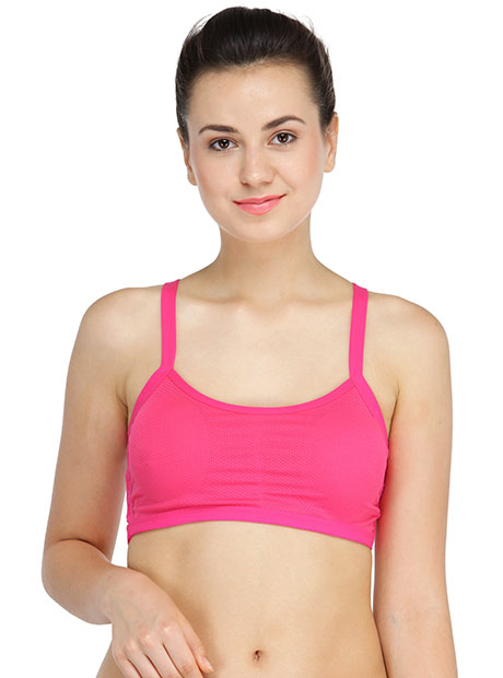 Pink Color Butterfly 5 Strep Bralette