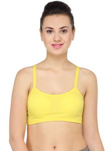 Yellow Color Butterfly 5 Strep Bralette