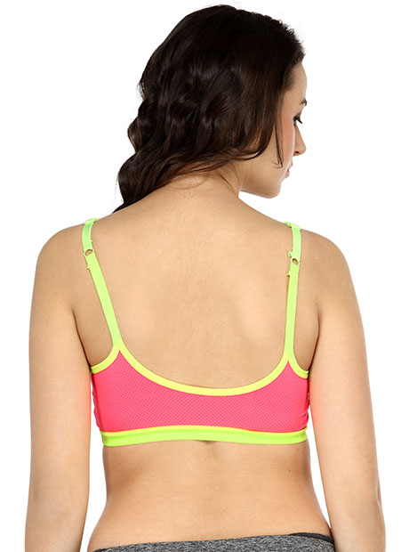 Pink Color Women's fitness Sports Bra