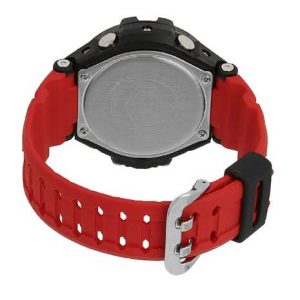 Casio G542 G-Shock Ga-1000-4Bdr Black-Red Analog-Digital Resin Gents Wrist Watch