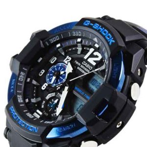 G-Shock Analog-Digital Black Dial Men's Watch - GA-1100-2BDR(G639)