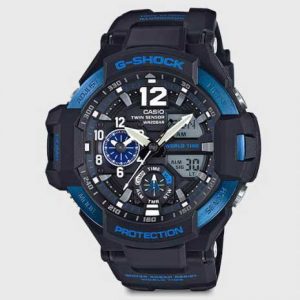 G-Shock Analog-Digital Black Dial Men's Watch - GA-1100-2BDR(G639)