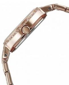 Casio Sx130 Sheen Series She-4804Pg-9Audr Rose-Gold Analog Ladies Wrist Watch