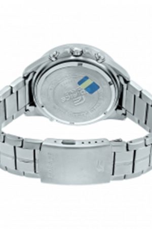 men fashion ed426 silver and gold chronograph wrist watch
