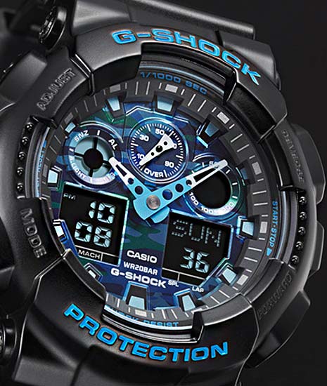 g shock digital and analog