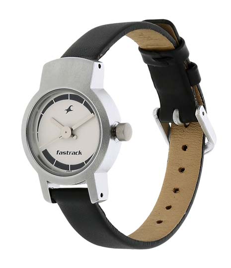 Fastrack Silver Dial Analog Watch For Women