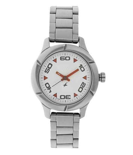fastrack white watch for ladies