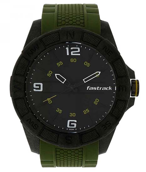 fastrack watch green