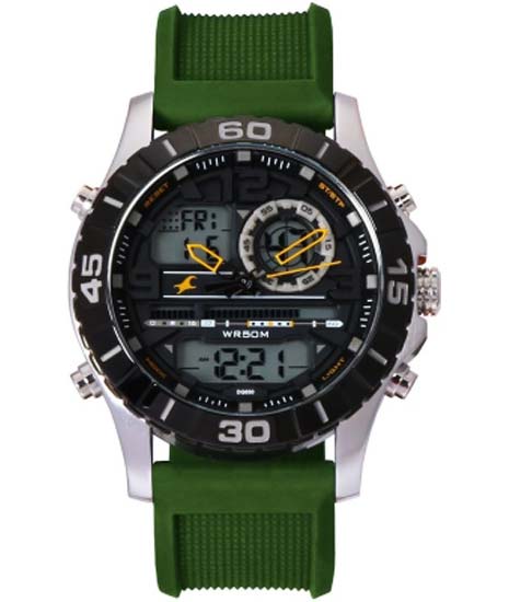 fastrack watch green