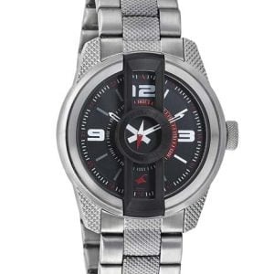 Fastrack Motor Heads Black Dial Analog Watch For Men 3152Km01