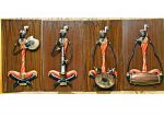 Adivasi Female Musician Wrought Iron Handicraft Wall Hanging Showpiece