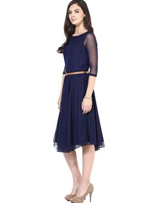 Exclusive Designer Blue Dress