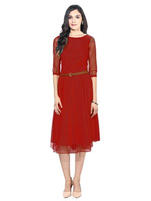Exclusive Designer Red Dress