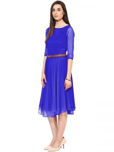 Exclusive Designer Blue Dress