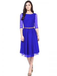 Exclusive Designer Blue Dress