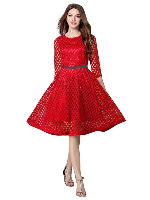 Exclusive Designer Red Dress
