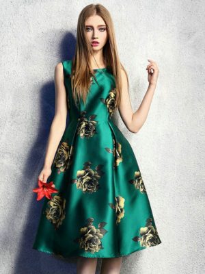 Exclusive Bollywood Green Dress