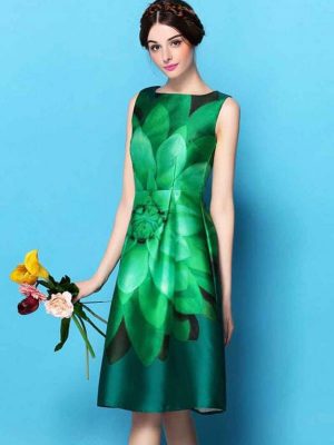 Exclusive Bollywood Green Dress