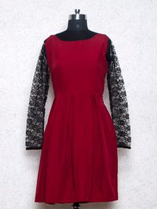 Exclusive Designer Maroon Western Dress