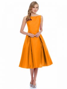 Designer Orange Dress
