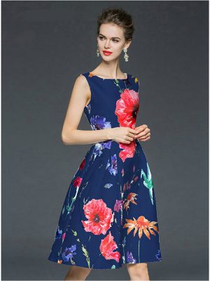 Exclusive Designer Blue Dress