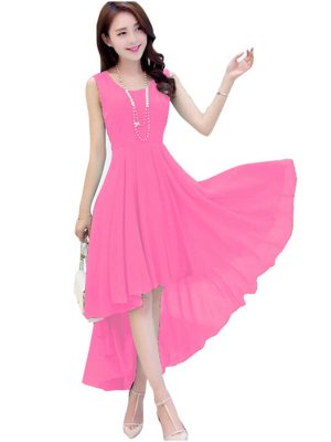 Exclusive Designer Pink Dress