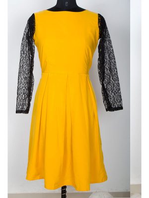 Exclusive Designer Yellow Dress