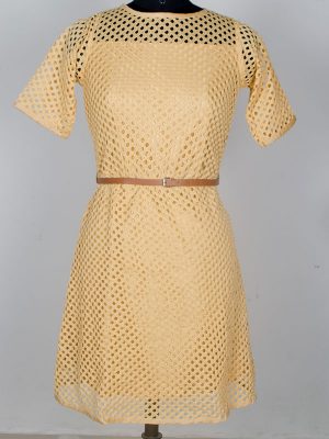 Exclusive Designer Cream Dress