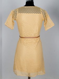 Exclusive Designer Cream Dress