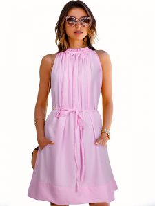 Exclusive Designer Pink Dress