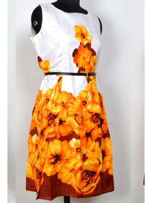 Exclusive Designer Yellow Dress