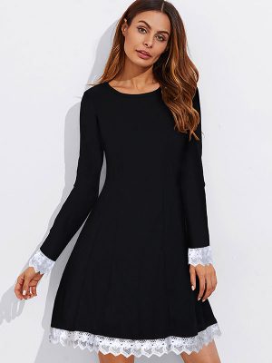 Exclusive Designer Black Dress