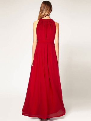Exclusive Designer Dyna Red Gown