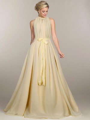 Exclusive Designer Dyna Cream Gown