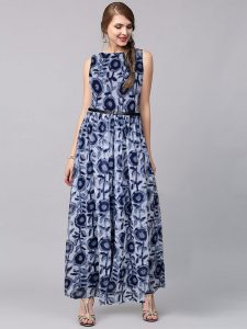 Exclusive Designer Cooper Blue Gown