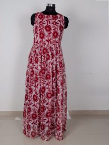 Exclusive Designer Cooper Red Gown