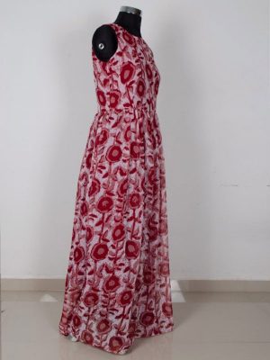 Exclusive Designer Cooper Red Gown