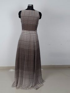 Exclusive Designer Decent Coffee Gown