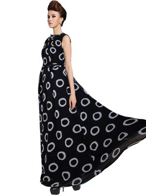 Exclusive Designer Black Gown